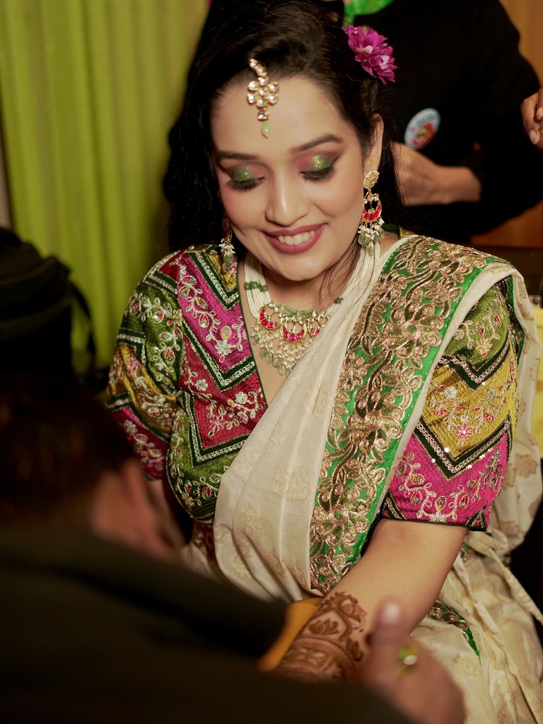 Royal Heritage Mehndi Portrait